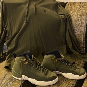 Jordan’s green white & tan